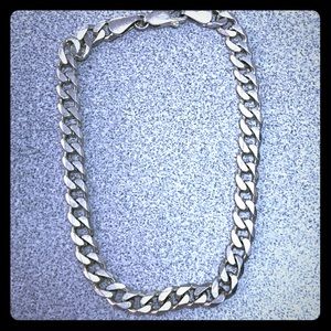 Sterling silver 8” bracelet